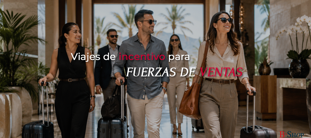 Viajes de incentivo para fuerzas de ventas.