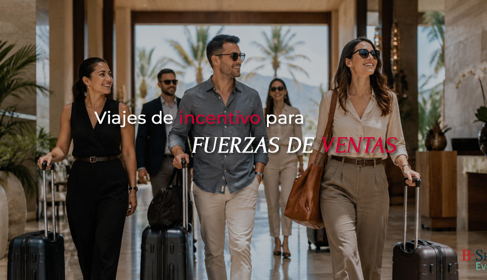 Viajes de incentivo para fuerzas de ventas.